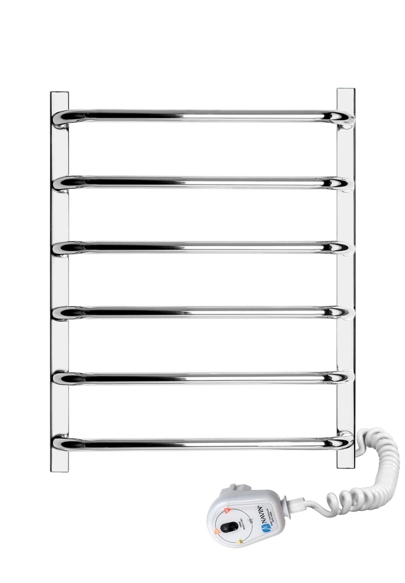 Рушникосушка електрична NAVIN Симфонія Квадро 480x600 мм з регулятором справа