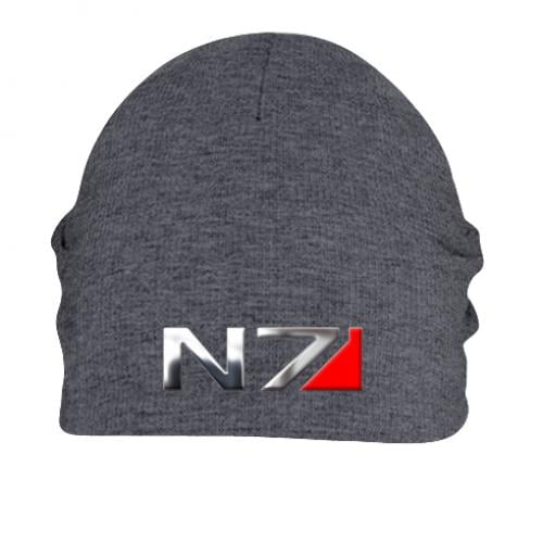 Шапка на флисе Mass effect 1 Серый (553808-4-49140)