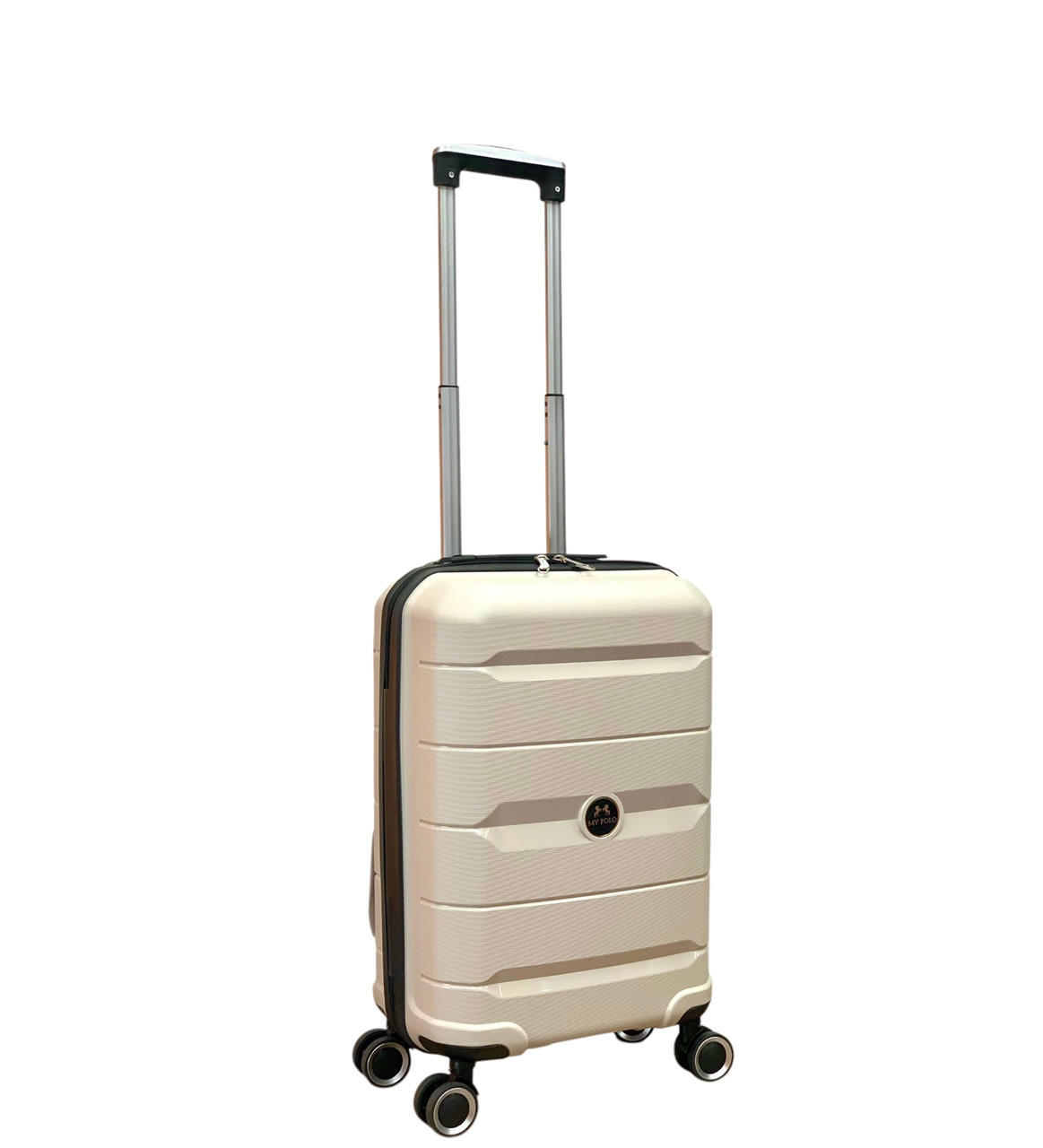 Чемодан my Polo PP005-S полипропилен ручная кладь на 4-х двойных колесах маленький S 50 л