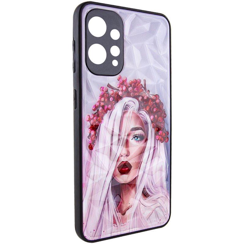 Противоударный TPU+PC Чехол Prisma Ladies для Xiaomi Redmi 12 Ukrainian Girl