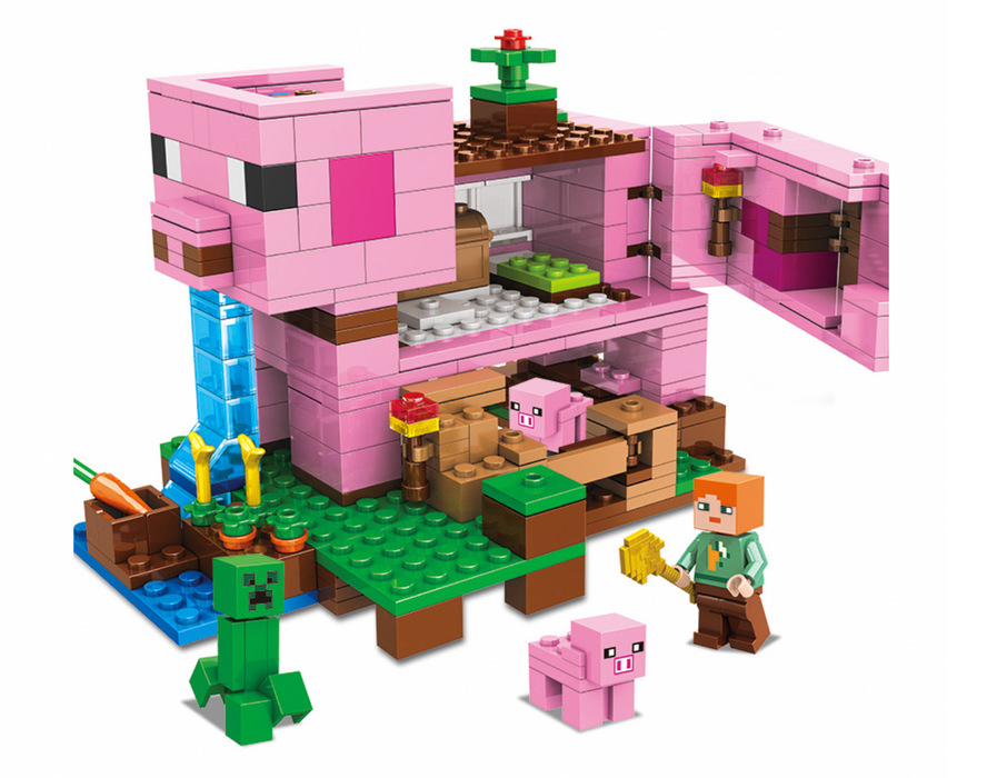 Конструктор My World Будинок-свиня 387 деталей (AA8004) - фото 8 Конструктор My World Будинок-свиня 387 деталей (AA8004) - фото 8