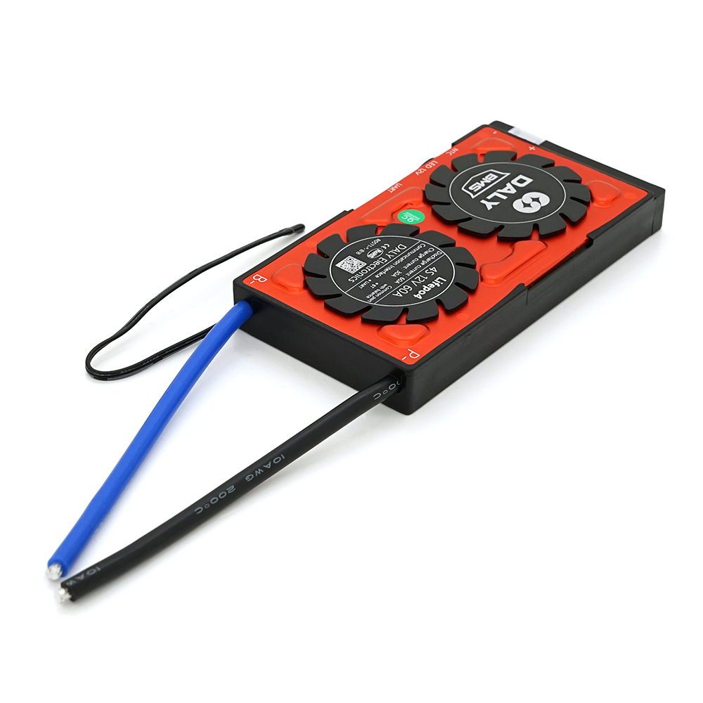 Плата BMS DaLy LiFePO4 12V 4S 30/60A з Bluetooth (25270)