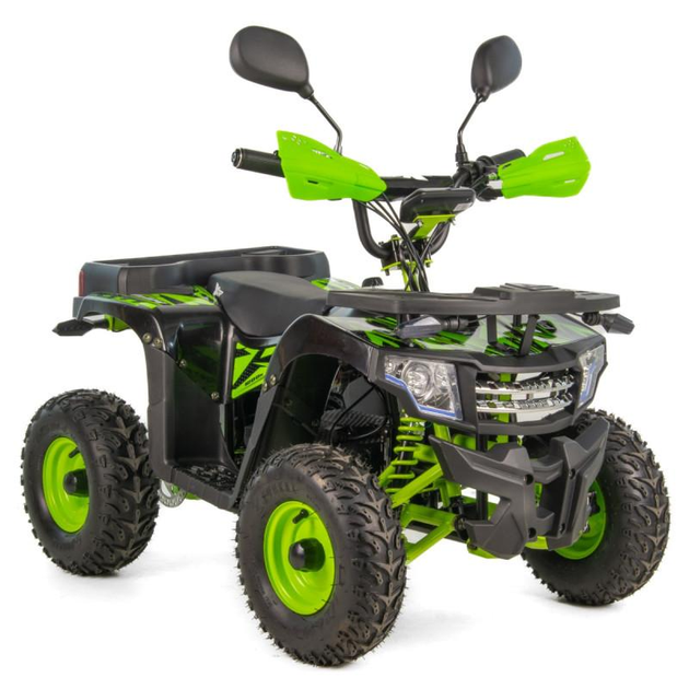 Квадроцикл дитячий електричний Asix E-M14 1200W Зелений (27863358)