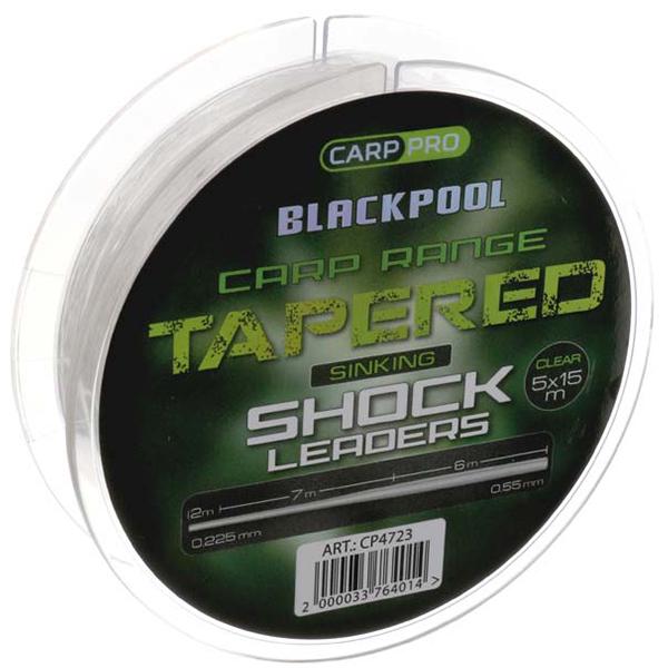 Лідер Carp PRO Blackpool Carp Tapered Leaders 0,225-0,55 мм (CP4723)