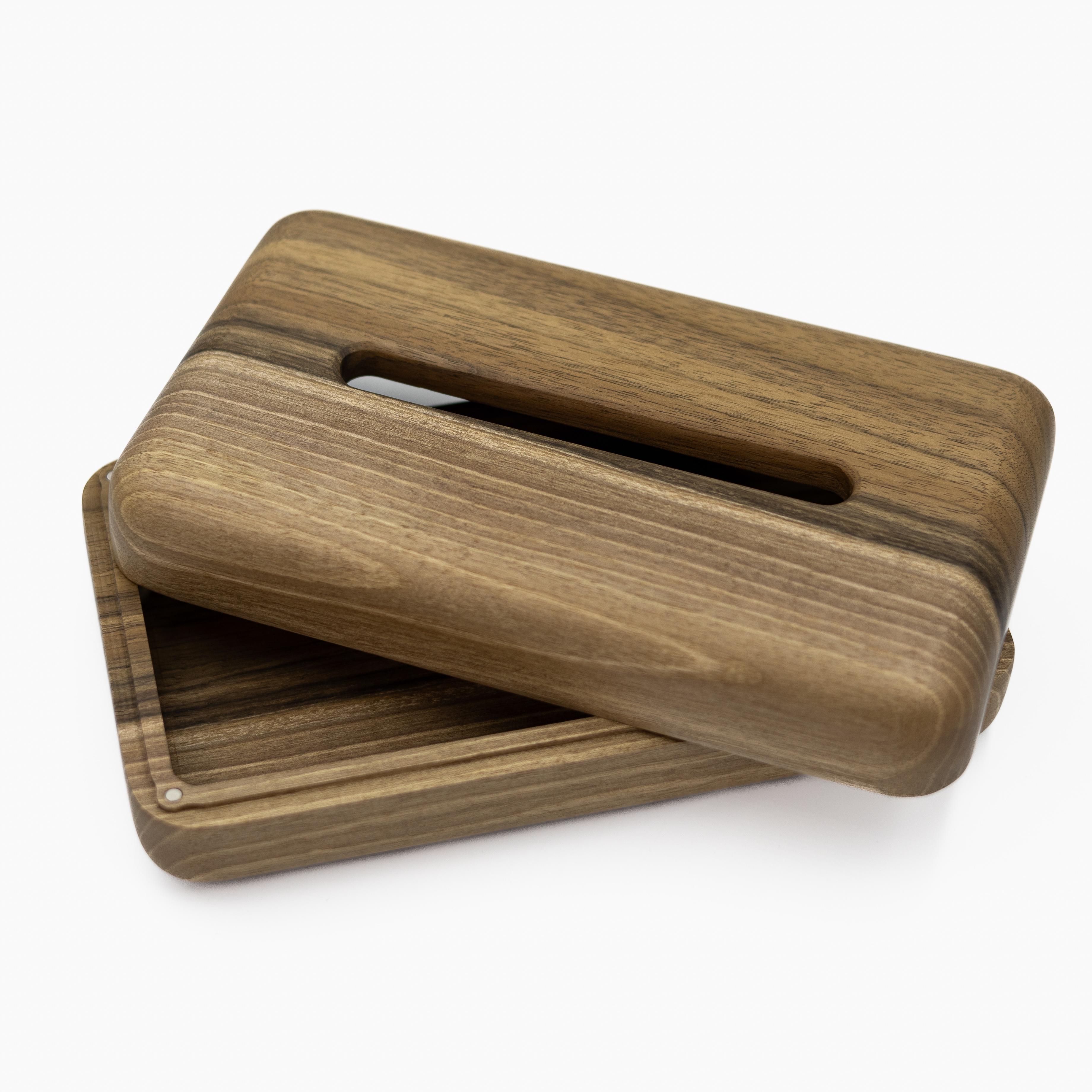 Диспенсер для серветок дерев'яний Горіх (24460419) - фото 9 Диспенсер для серветок дерев'яний Горіх (24460419) - фото 9