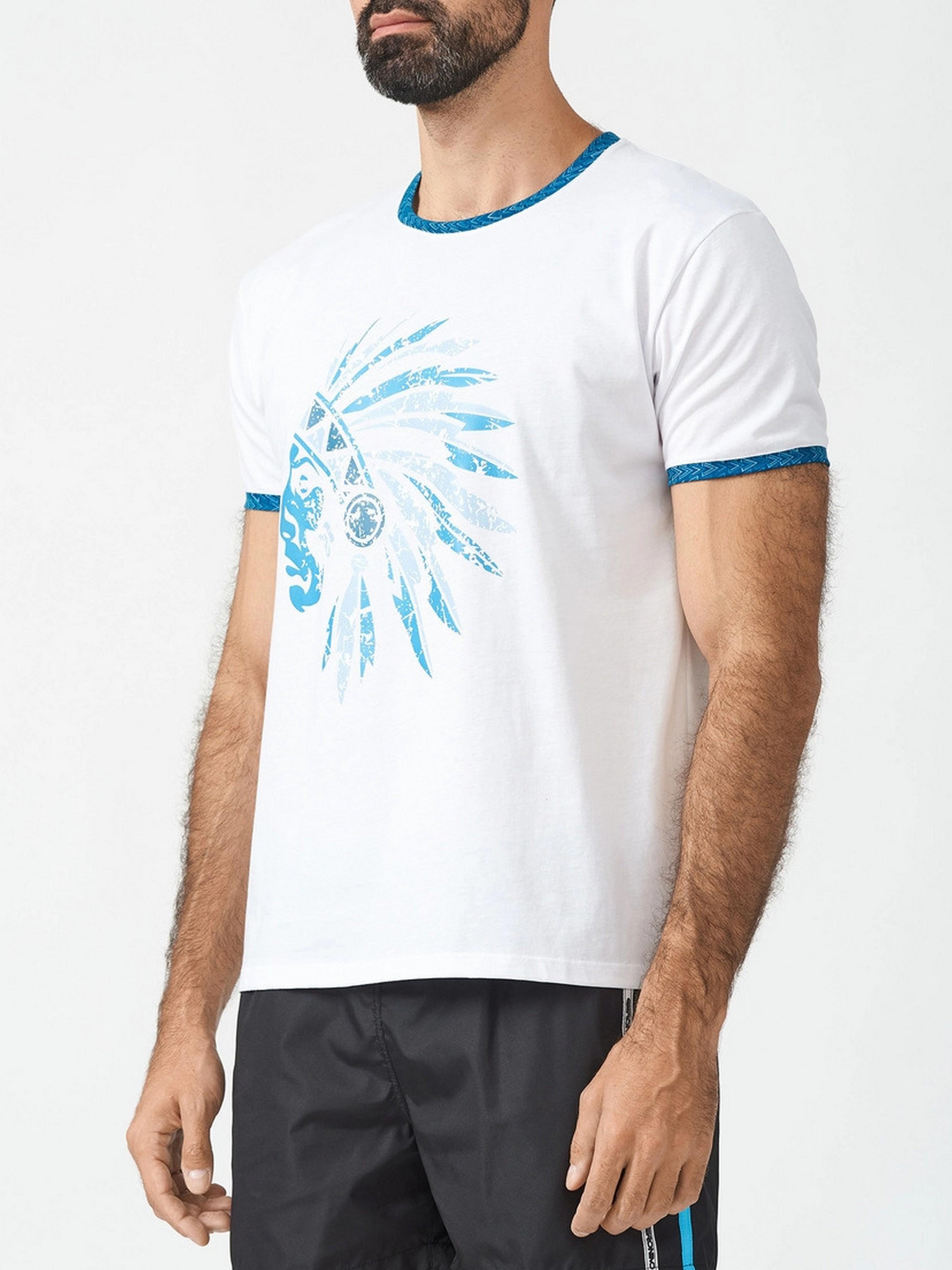 Футболка чоловіча Geronimo 2307t3 23071 XXL Білий (3800999018157)