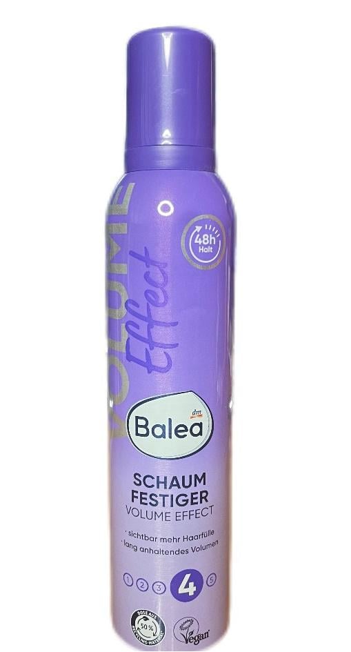 Піна для укладання волосся Balea Volume Effect дуже сильна фіксація 250 мл (34304631)