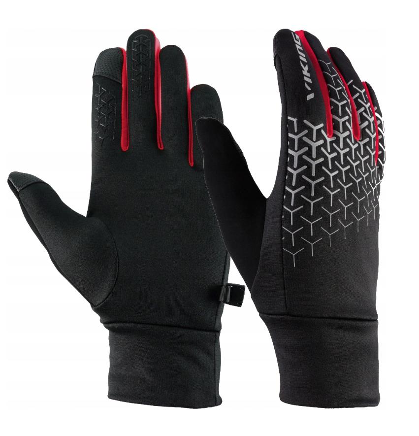 Перчатки спортивные Viking Orton Gloves XS Black/Red (140/20/3300-34-6)