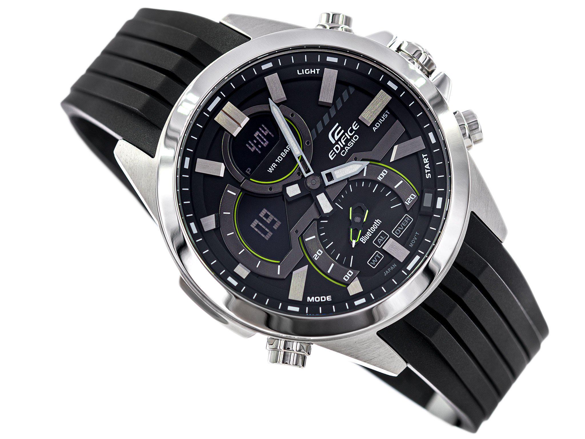 Часы Casio Edifice ECB-30P-1AEF (4841) - фото 6 Часы Casio Edifice ECB-30P-1AEF (4841) - фото 6