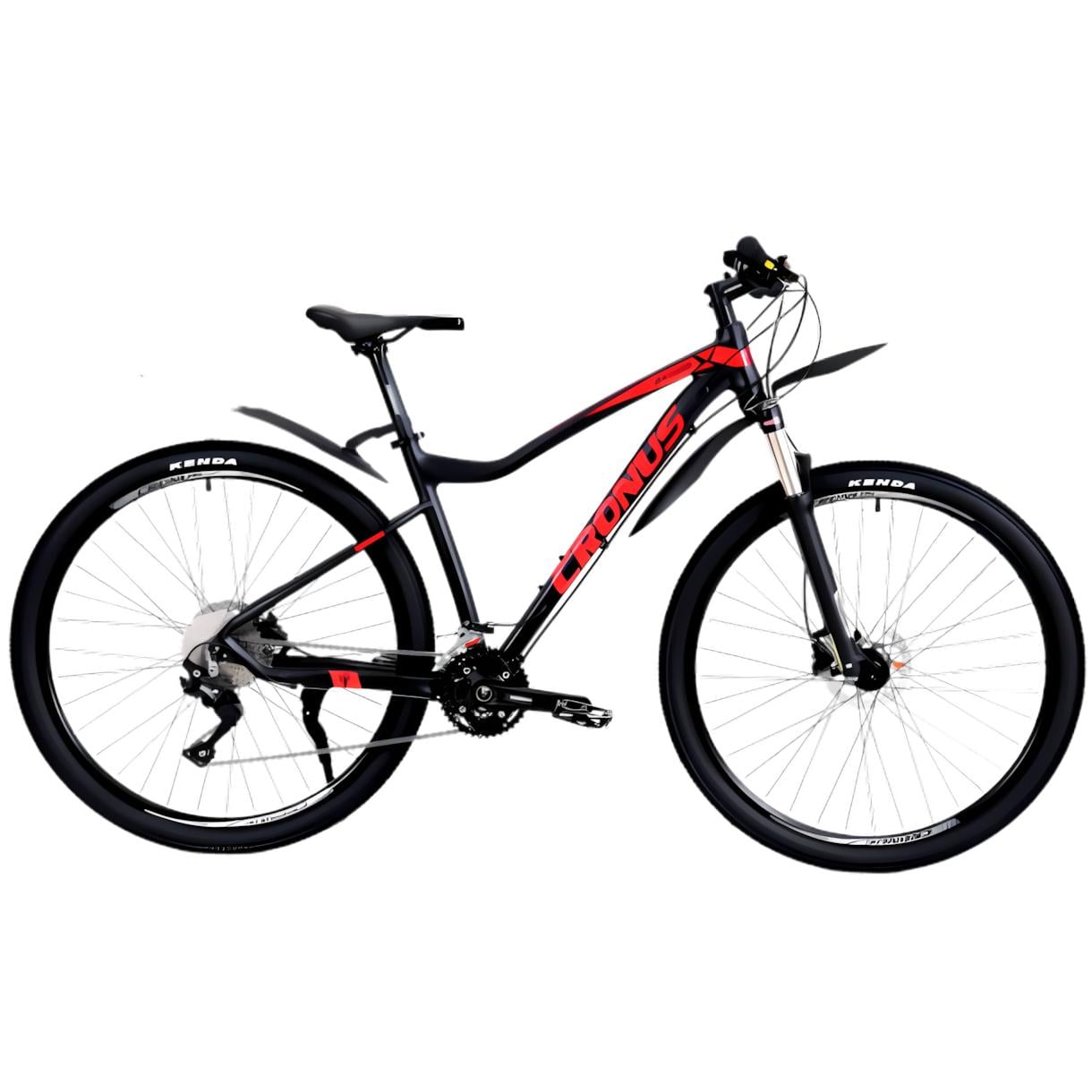 Велосипед Cronus BATURO 520 29" 19,5" Чорно-червоний (77)