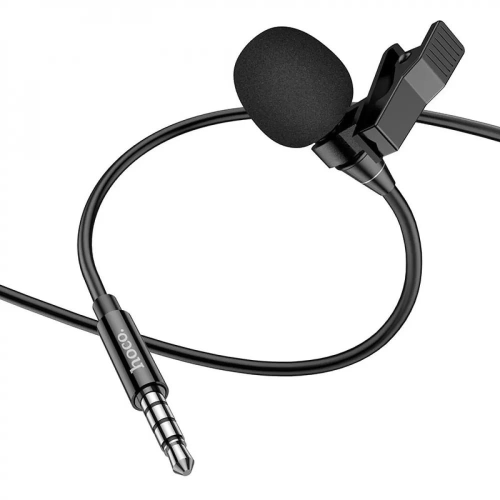 Микрофон петличный Hoco Lavalier L14 100 см Black (12133737) - фото 3