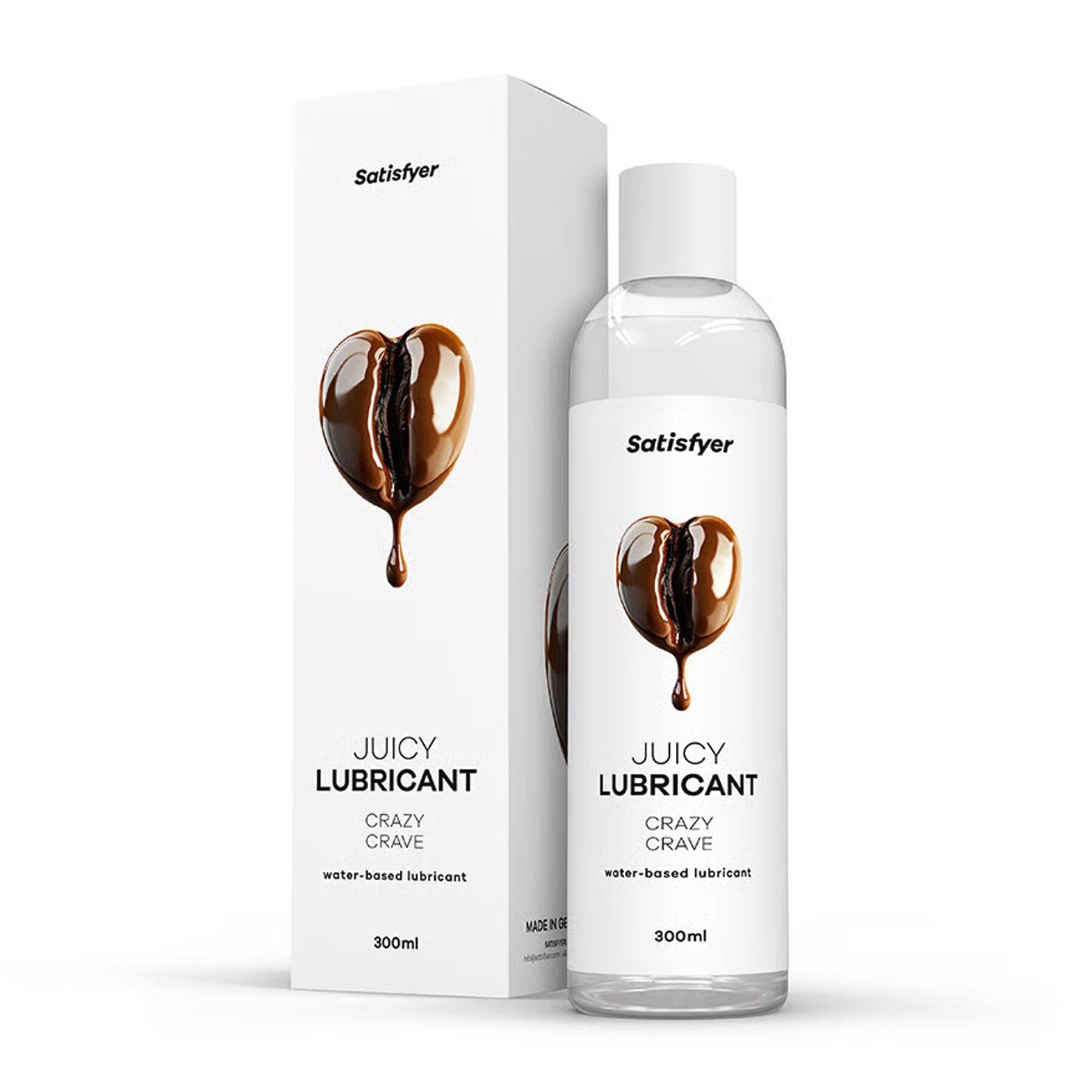 Лубрикант на водній основі Satisfyer Juicy Lubricant Crazy Crave water based 300 мл (BLS2723)