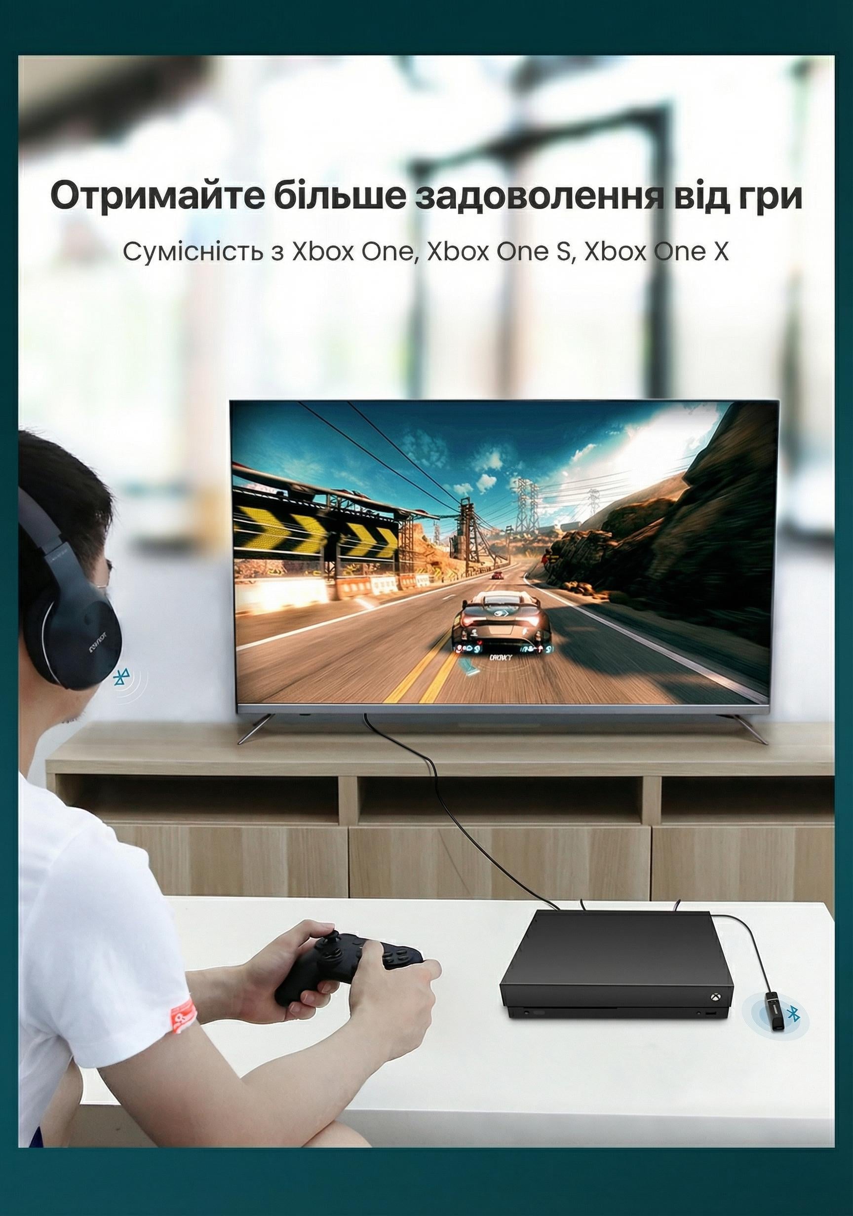 Bluetooth-трансмітер оптичний UGREEN CM150 Bluetooth 5.0/aptX/50 см Чорний (50213) - фото 4 Bluetooth-трансмітер оптичний UGREEN CM150 Bluetooth 5.0/aptX/50 см Чорний (50213) - фото 4