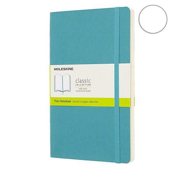 Блокнот Moleskine Classic средний Океанский синий (QP618B35) - фото 2