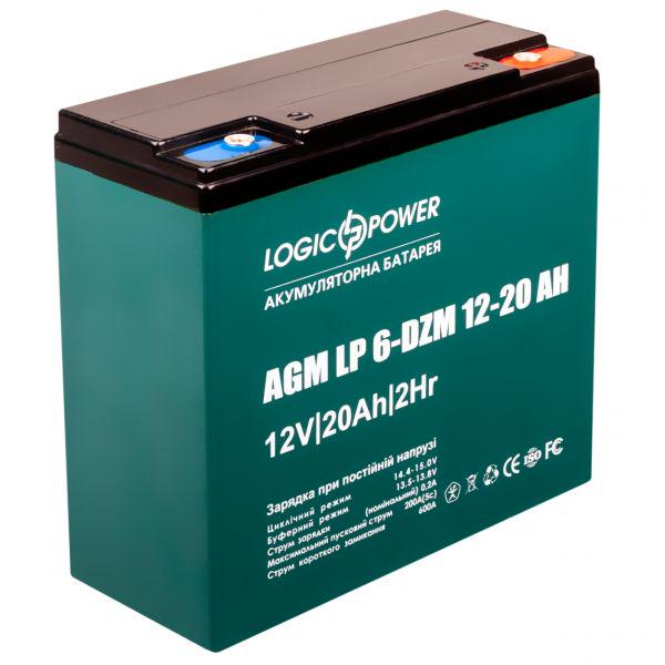 Аккумулятор для ИБП LogicPower LP 5438 6-DZM-20 (11252) - фото 1