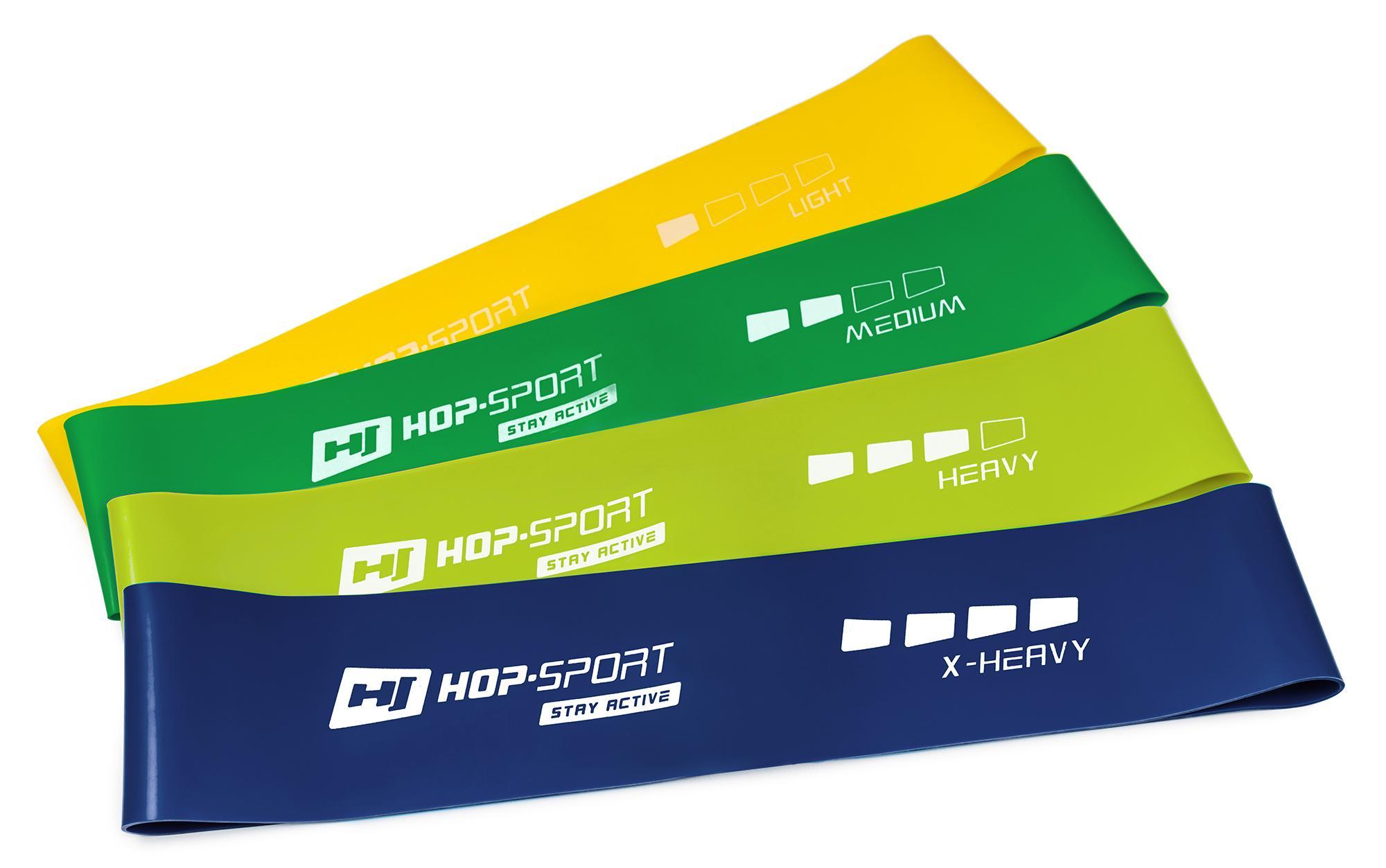 Набор резинок для фитнеса Hop-Sport 500x50 мм HS-L550RL