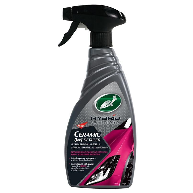 Полироль для кузова TURTLE WAX Ceramic Detailer Сухая мойка 3в1 с керамикой 500 мл (53354)