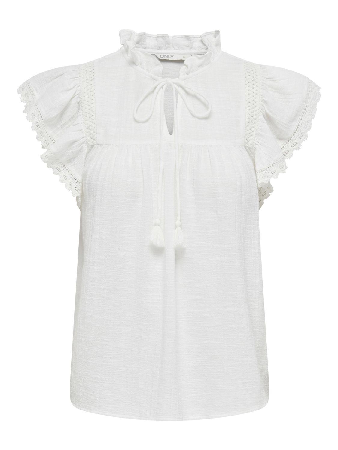 Топ ONLY 15315516 XS Белый (3331109412403)