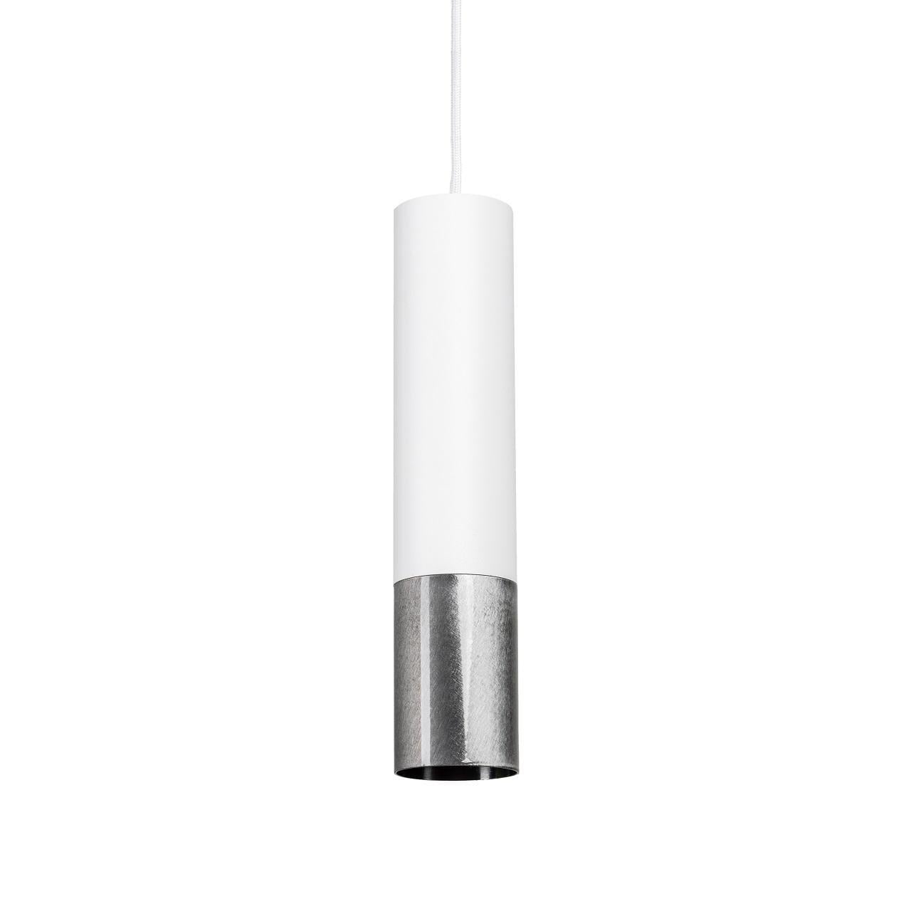 Светильник подвесной Split GU10 P57-270 1хGU10 White/Brush Steel (1281899)