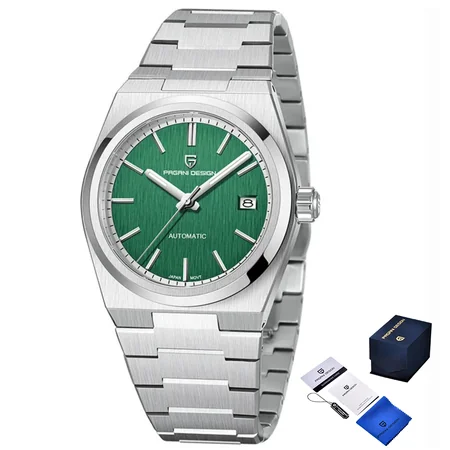 Наручные часы Pagani Design PD-1753 Silver/Green