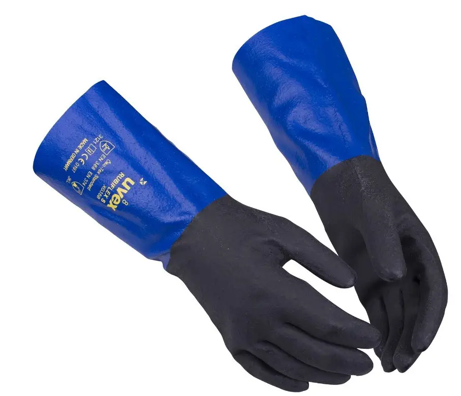 Рукавички протихімічного захисту Uvex rubiflex S XG35B р. 08