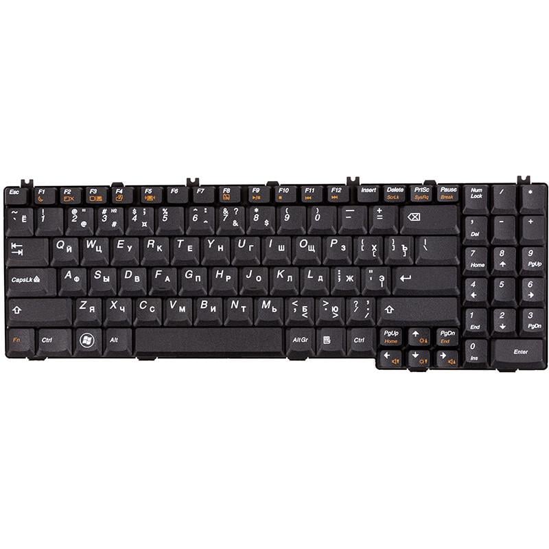 Клавиатура Power для ноутбука IBM/Lenovo IdeaPad G550 G555 черный фрейм Черный