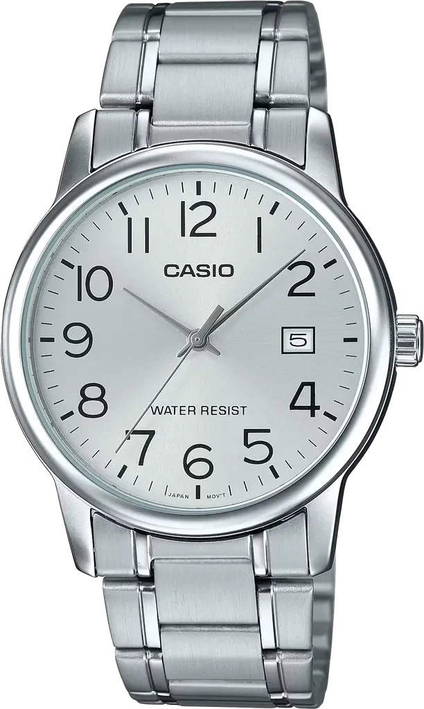 Наручные часы мужские Casio Timeless Collection MTP-V002D-7B Серебряный (3150348894)