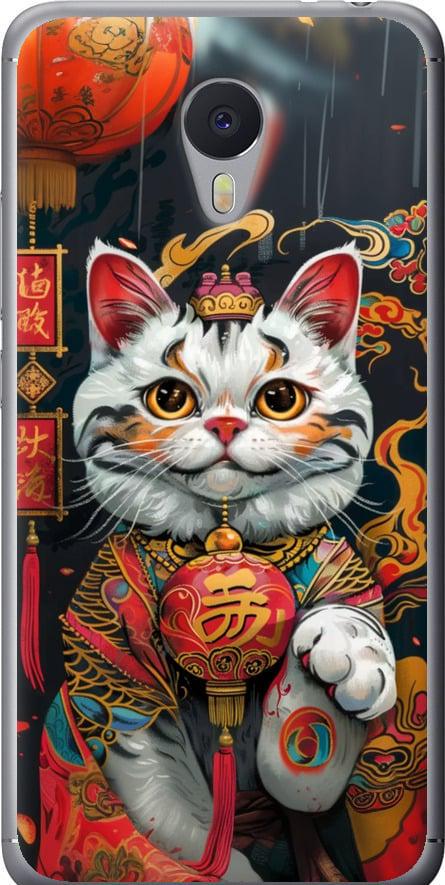 Чехол на Meizu M3 Note China Cat v2 (6135t-256-42517)