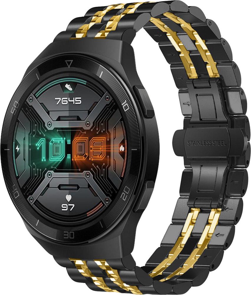 Браслет металлический Spinye Line для Huawei Watch GT2e 46 мм Black Gold (28972-02)