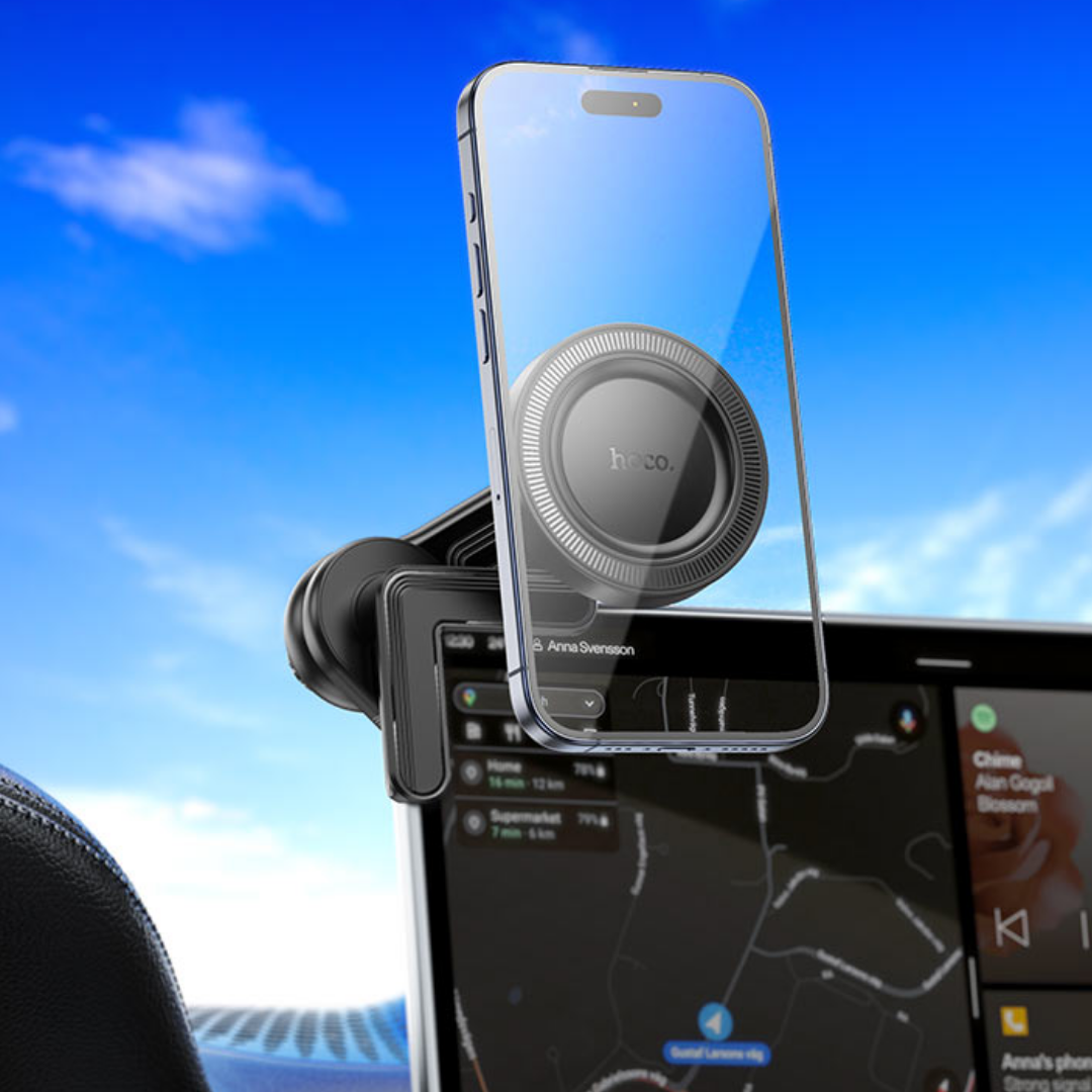 Держатель для телефона в машину Hoco MagSafe на монитор Tesla магнитный (H57) - фото 10 Держатель для телефона в машину Hoco MagSafe на монитор Tesla магнитный (H57) - фото 10