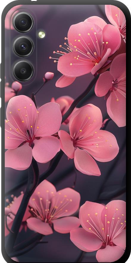 Чохол на Samsung Galaxy A34 A346E Пурпурова сакура (6075b-2936-42517)
