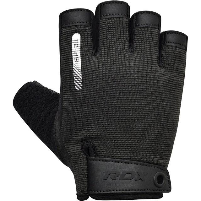 Перчатки для фитнеса RDX T2 Half S Black - фото 3