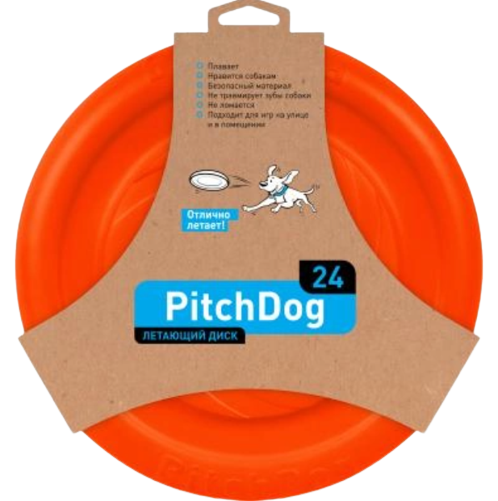 Игровая тарелка PitchDog для апартовки 24 см Оранжевый (00000006709)