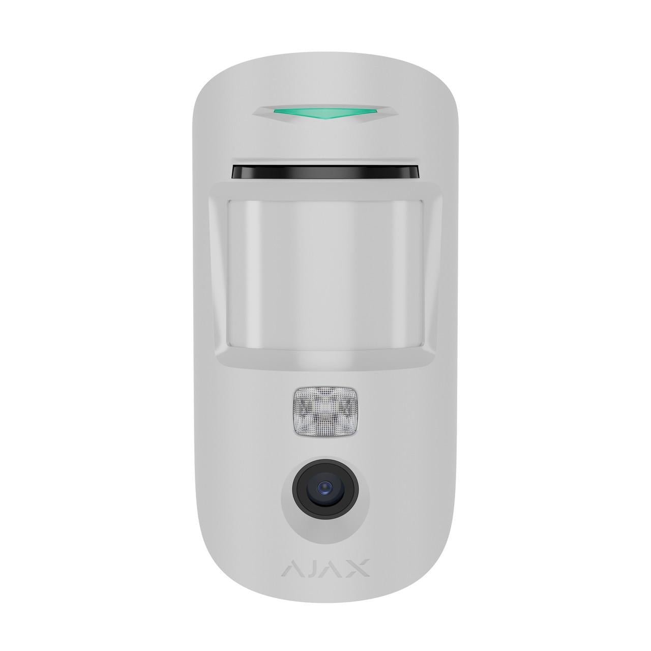 Датчик руху бездротовий ІЧ з системою антимаскування Ajax Superior MotionCam AM PhOD Jeweller White (3191113360)
