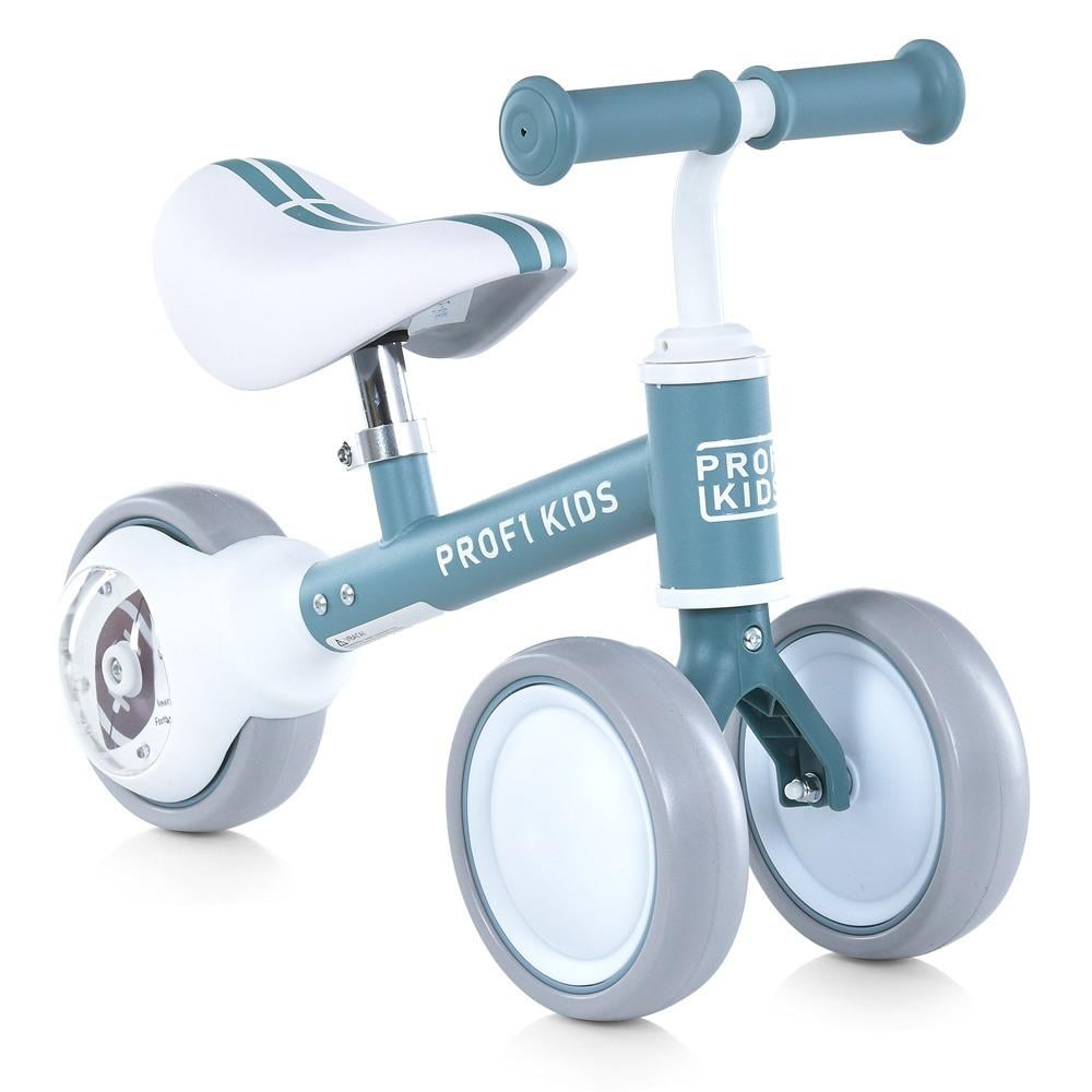Беговел детский PROFI KIDS от 1 года трехколесный 6" Бирюзовый (BT-168-B-51)