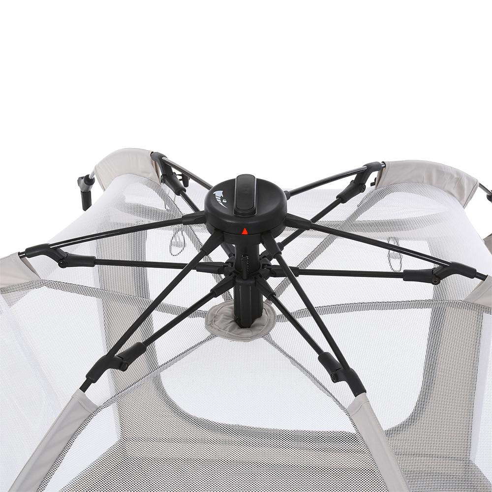 Палатка автоматическая MR 1515 с сетчатыми стенками/чехлом на крышу и молнией 140х124х110 см Бежевый - фото 5 Палатка автоматическая MR 1515 с сетчатыми стенками/чехлом на крышу и молнией 140х124х110 см Бежевый - фото 5