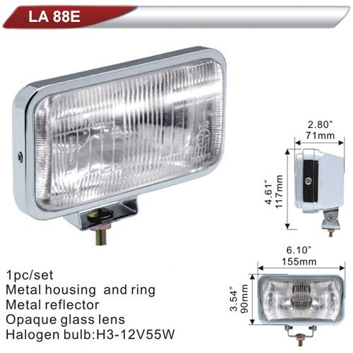 Фара дополнительная DLAA 88E-W H3-12V-55W 155х90 мм (37805)