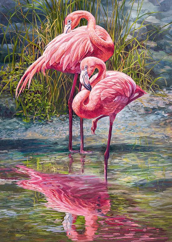 Пазли CherryPazzi «Бінго Фламінго» 50x70 см 1000 деталей (30431)