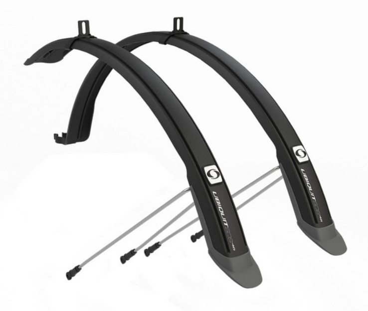 Велосипедне крило Simpla 28" Ubiquit Urban SDL 45 мм Чорний (MUD-26-12)