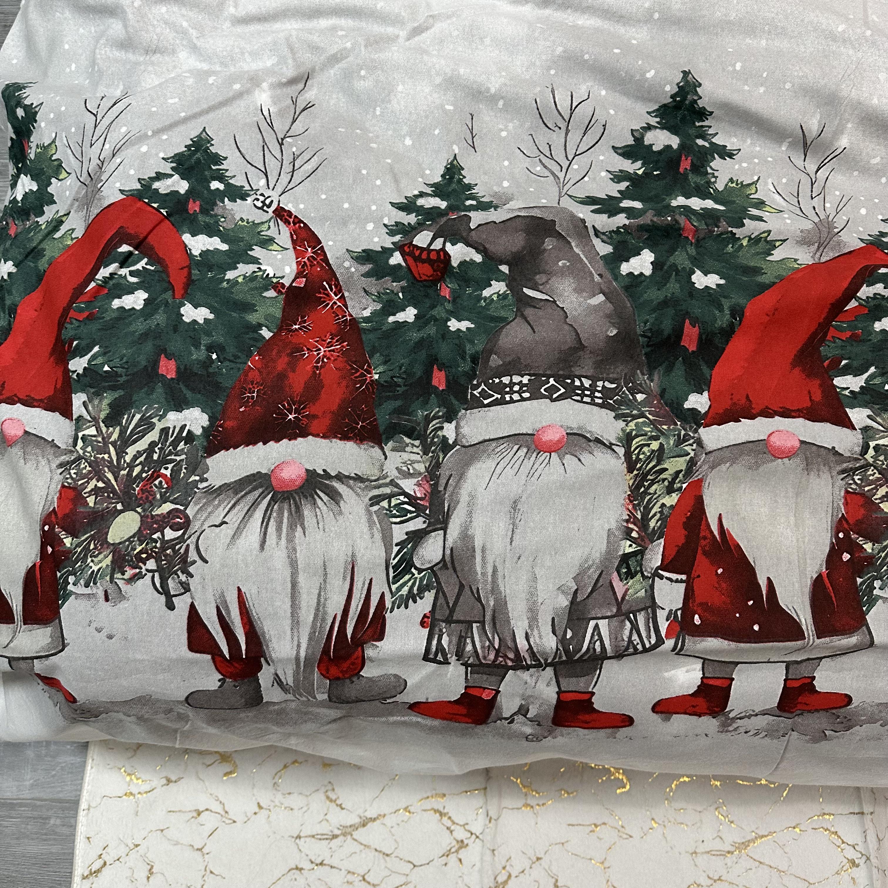 Комплект постільної білизни байкова Зимовий євро Сірий (байка 2-3) - фото 9 Комплект постільної білизни байкова Зимовий євро Сірий (байка 2-3) - фото 9