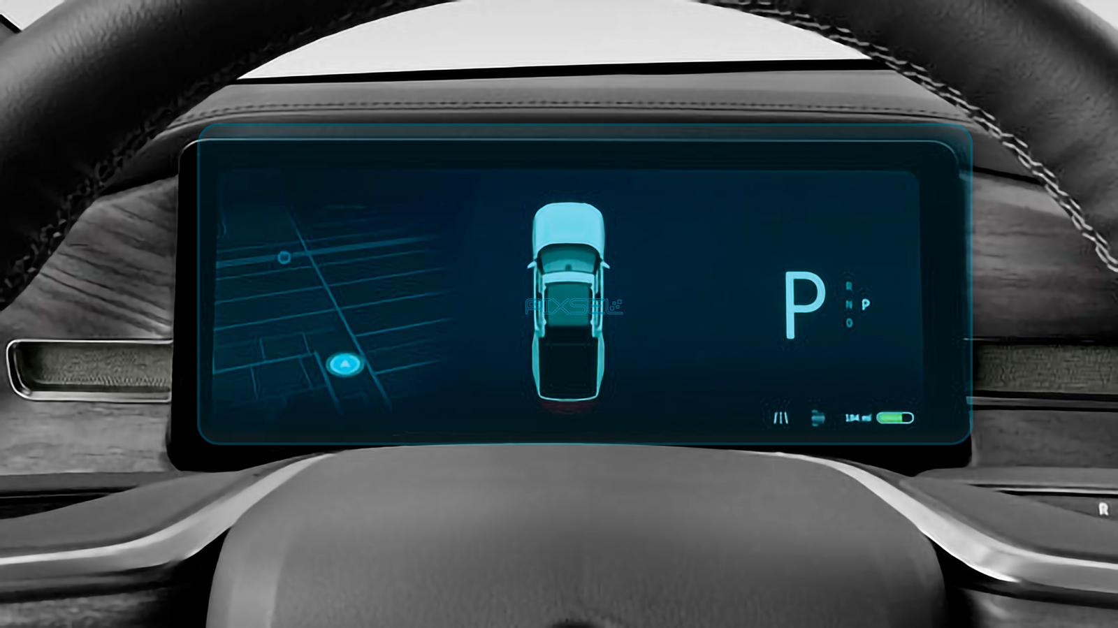 Скло захисне Pixsel гібридне глянець на приладову панель RIVIAN R1S 13,8“ 2022 - фото 1 Скло захисне Pixsel гібридне глянець на приладову панель RIVIAN R1S 13,8“ 2022 - фото 1