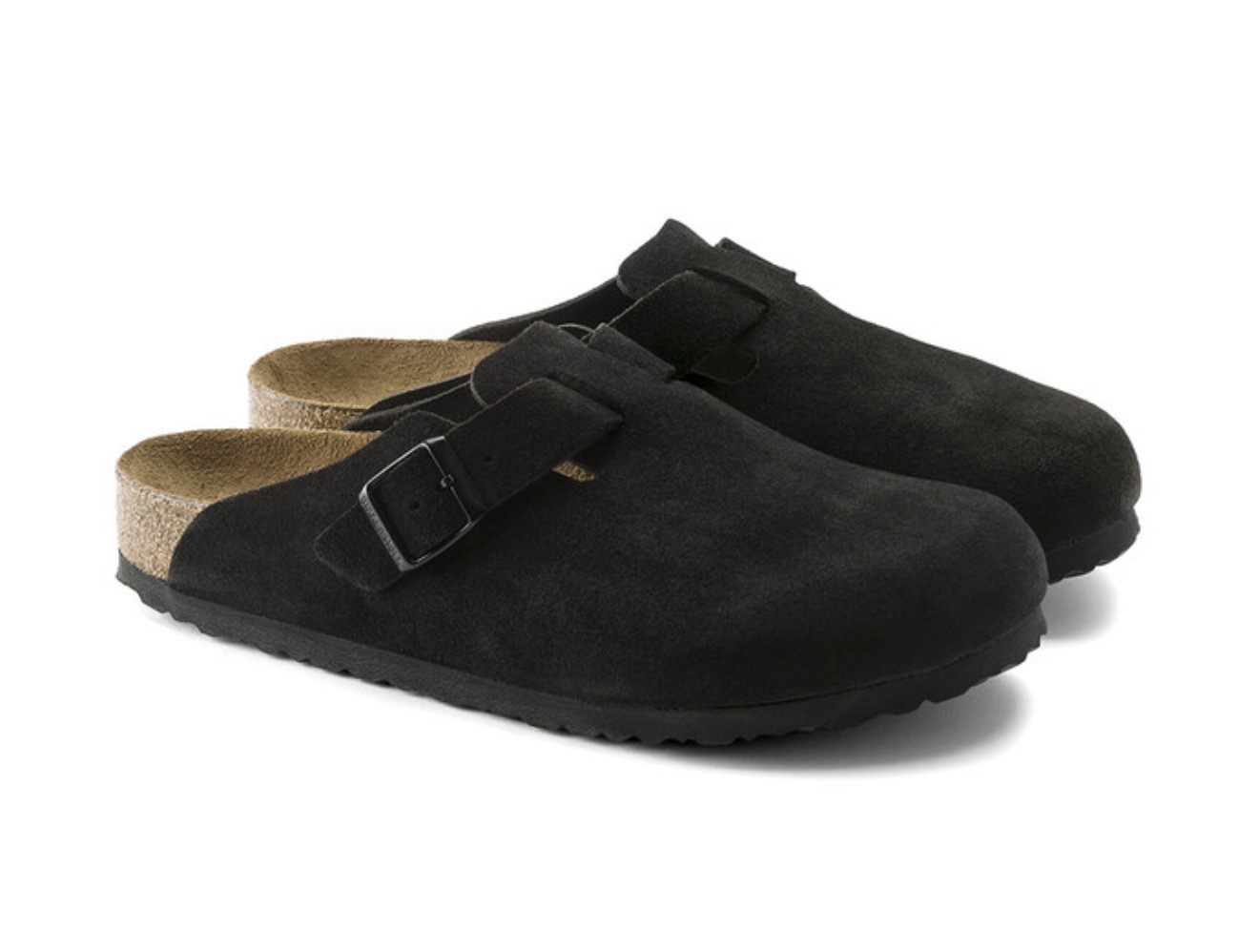 Сабо/мюли мужские ортопедические Virkenstock Boston Soft Footbed р. 44 Черный (0660471)