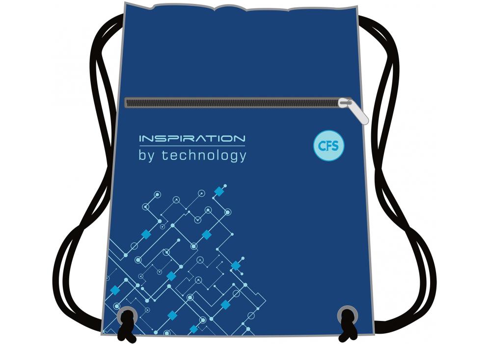 Сумка для обуви Cool For School Inspiration 44x35 см Синий (CF85736)