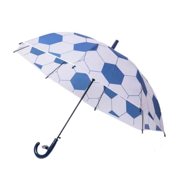 Парасолька дитяча тростина напівавтомат 82 см Синій (HP-23-9BL)