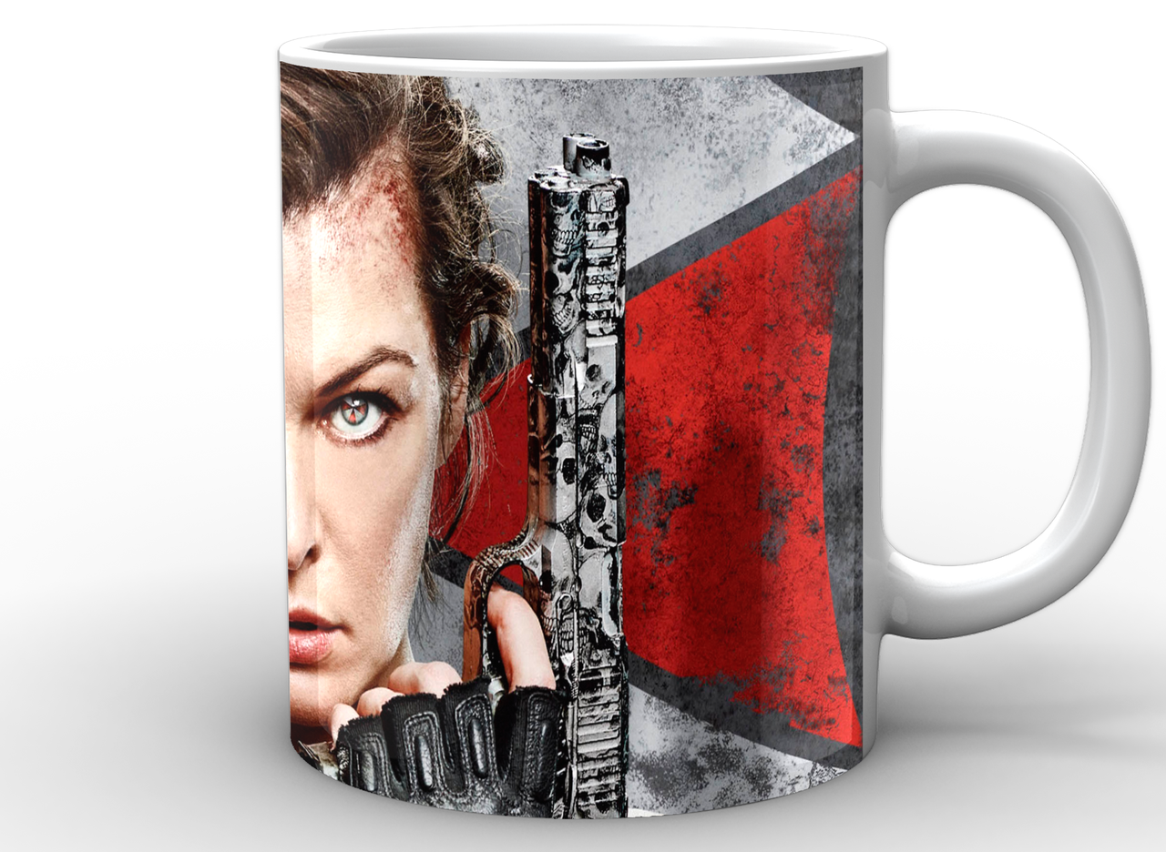 Чашка GeekLand Resident Evil лицо Элис Белый (RE.02.023)