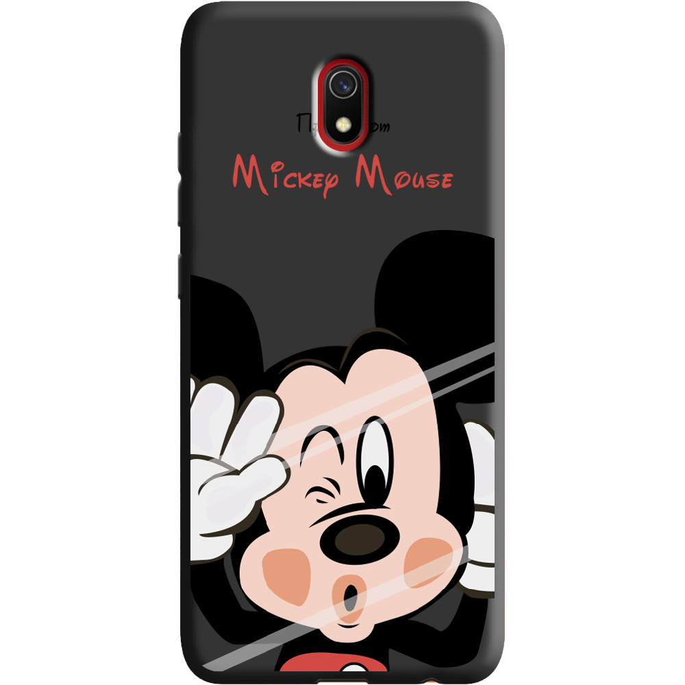 Чохол Boxface Xiaomi Redmi 8A Mister M Чорний силікон (38341-cc58-38671)