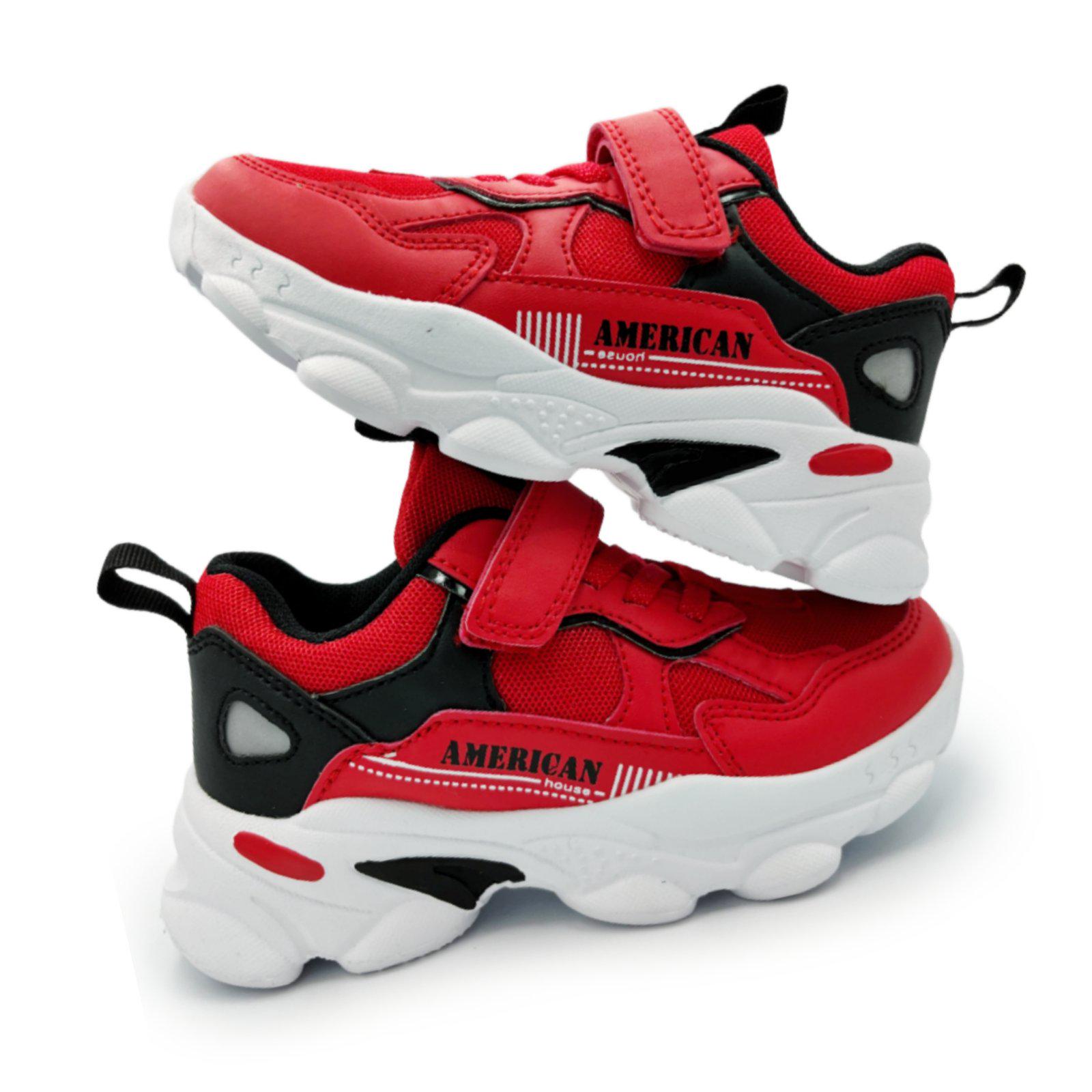 Кросівки для хлопчика American Club MV-1672s р. 29 Червоний - фото 4 Кросівки для хлопчика American Club MV-1672s р. 29 Червоний - фото 4