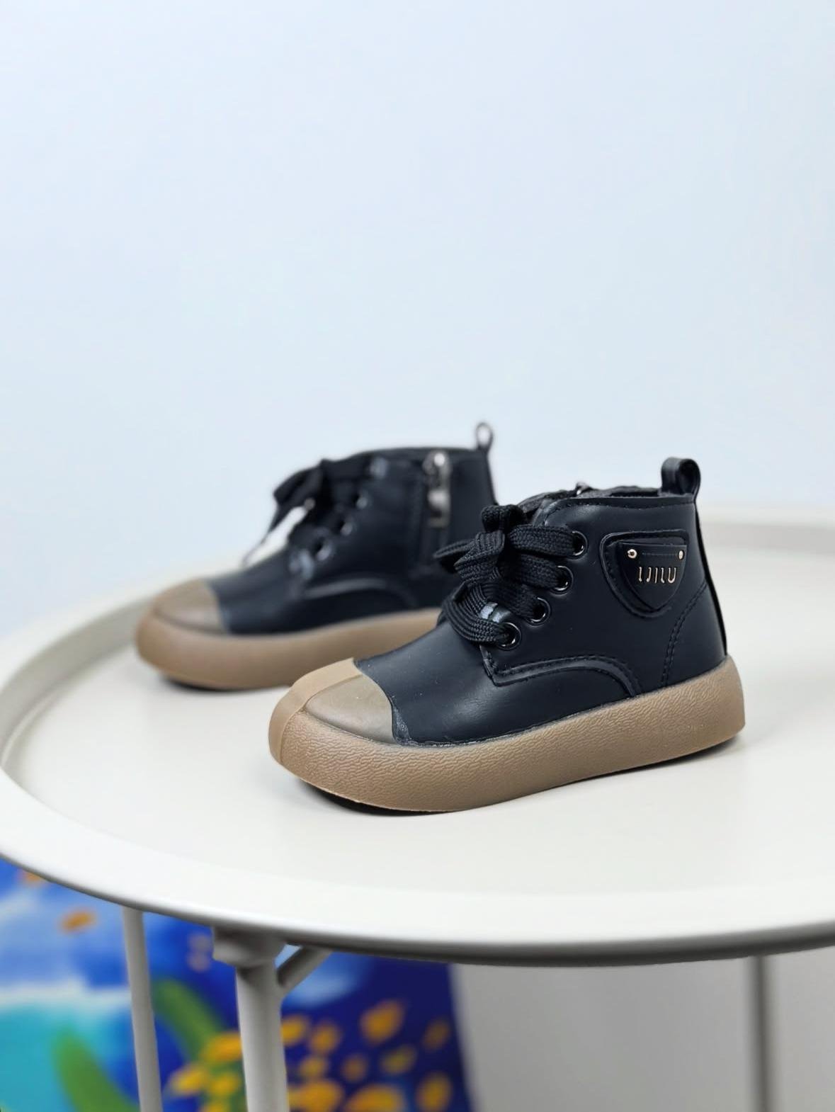 Ботинки детские осенние 1647 р. 25 Черный (30307402)