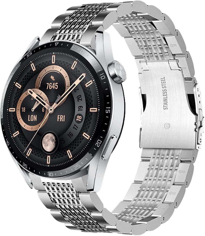 Ремешок металлический Gripix для Huawei Watch GT3 46 мм Silver (42054-59)