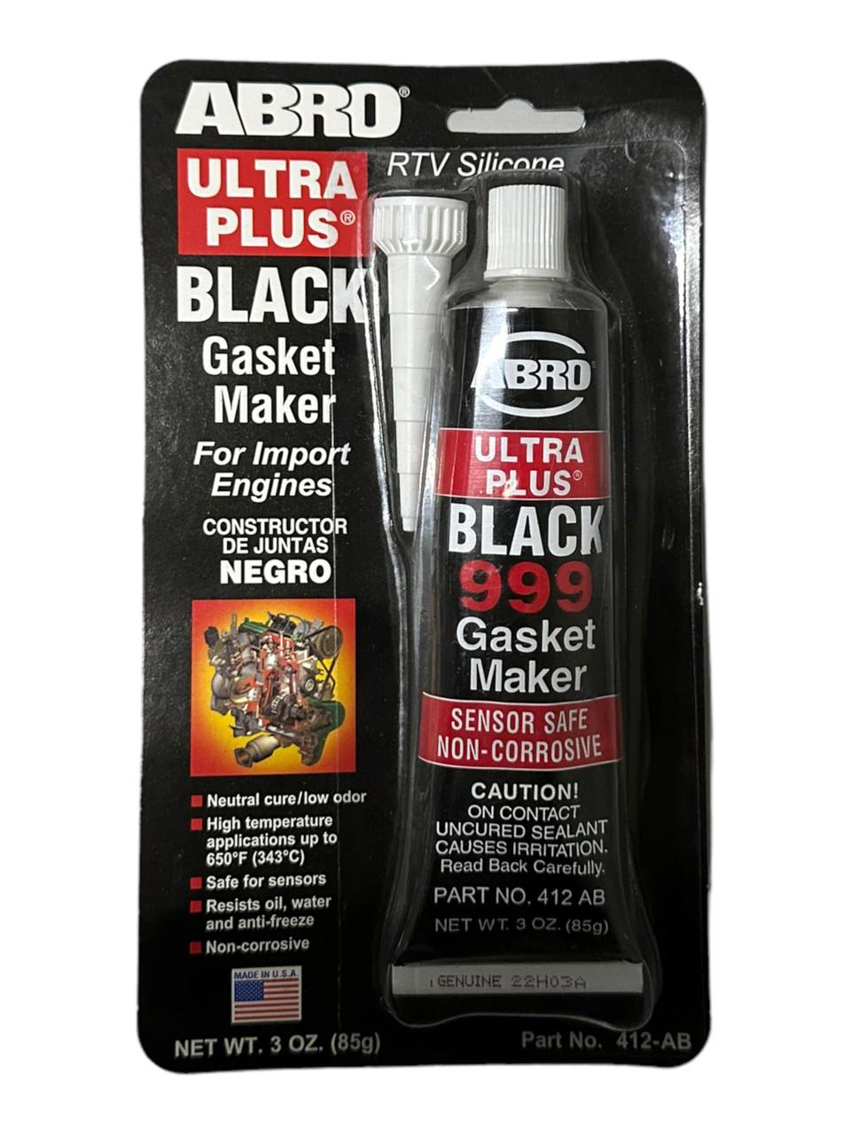 Герметик термостійкий ABRO Gasket Maker 85 г Чорний